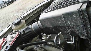 Прелести тросика натежения газа в Рено - Сандеро, при резком нажиме педали "газа".