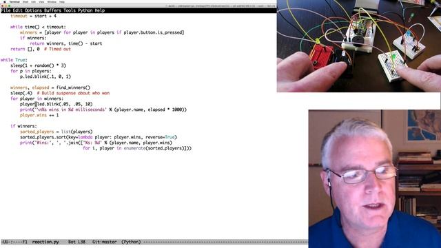 Reaction Tester, Python and Raspberry Pi смотреть онлайн