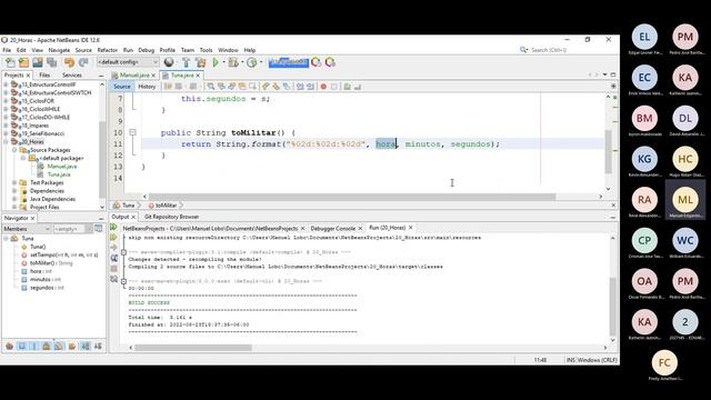 22 Uso de Horas en Java смотреть онлайн