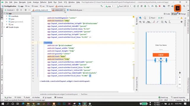 MainActivity.java class- Android Studio Bangla tutorial- #5 смотреть онлайн