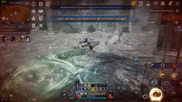 Black Desert Mobile Huntress Guild War: Pillars Vs Amaterasu 04/12/2020