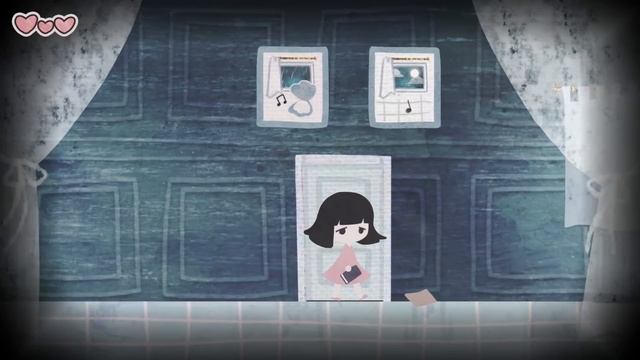 A Cute Horror Game Where A Girl Wants A Cup Of Water In The Middle Of The Night - My Sticker Book смотреть онлайн