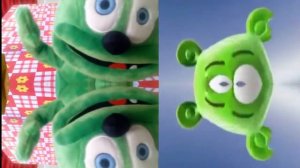 BONECO GUMMY BEAR 33cm ORIGINAL VS Gummibär  MIRROR ICH BIN DEIN GUMMINACI OSITO GOMINOLA KUMMIPEA