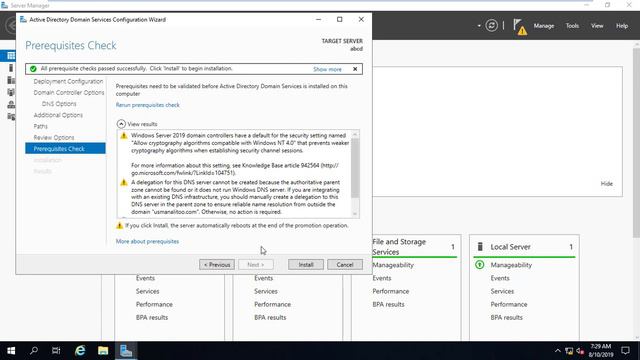 Windows Server 2019 - How to Install Active Directory Domain Controller Windows Server 2019 смотреть онлайн