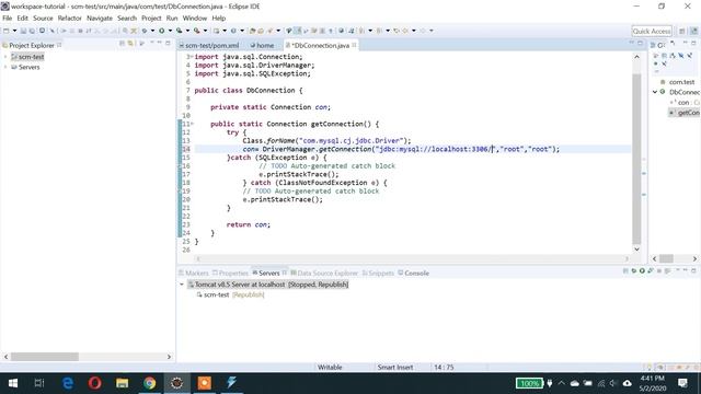 Servlet Login MySql database example смотреть онлайн