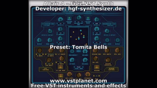 Altair 4 "SciFi Sounds Lab" - Free VST synth - vstplanet смотреть онлайн