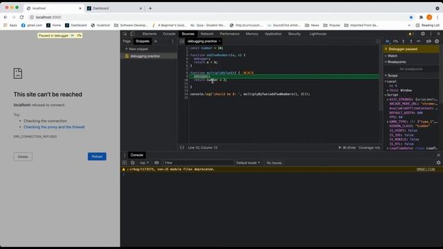 Using Snippets in Chrome Dev Tools to Debug смотреть онлайн