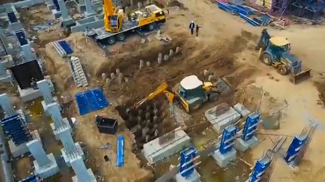 ЖК «Калина парк» | Дневник строительства апрель 2023 смотреть онлайн