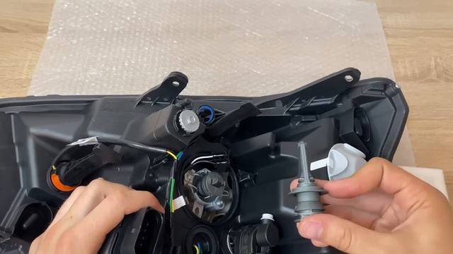 Светодиодные LED лампы H7 в 3 раза ярче штатных! Обзор ламп H7 Atom mini! смотреть онлайн