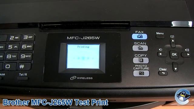How to do a Print Quality Test on Brother MFC-J265W смотреть онлайн