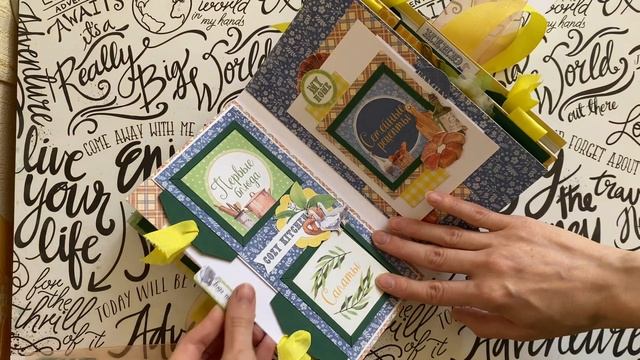 Обзор кантри альбома. Скрапбукинг. Country style photo album review. Scrapbooking. смотреть онлайн