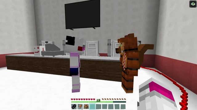 Funtime Freddy Is BACK?! In Minecraft FNAF смотреть онлайн
