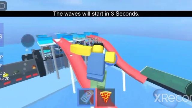 titanic stunami survival Roblox wave big and all the people... смотреть онлайн
