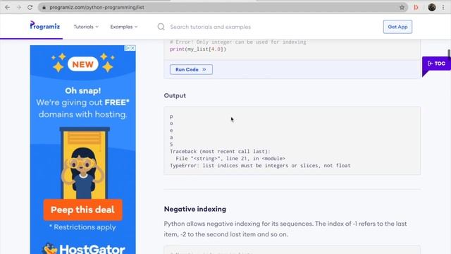 Lists and while/else loops in Python смотреть онлайн