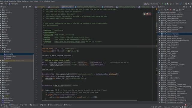 Moodle developer tutorial 2/5 - Explaining what the MOODLE_INTERNAL || die code is doing смотреть онлайн
