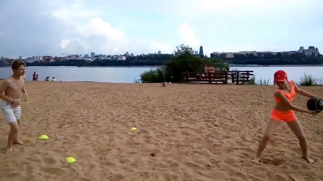 ОФП на песке от 10 лет. Теннис. Бег с парашютом. Ноги, выносливость, сила смотреть онлайн
