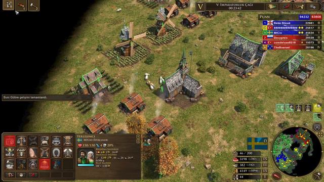3v3 Rank Maç [Age of Empires III: Definitive Edition] смотреть онлайн