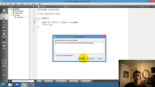 Tutorial sobre RAW-STRING en Lenguaje C++ 2011 смотреть онлайн