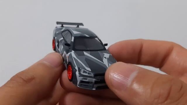 LA ÚLTIMA DEL 2022, CONSEGUIMOS EL NISSAN SKYLINE DEL HONG KONG TOYCAR SALON EDITION-CAMOUFLAGE GRE смотреть онлайн