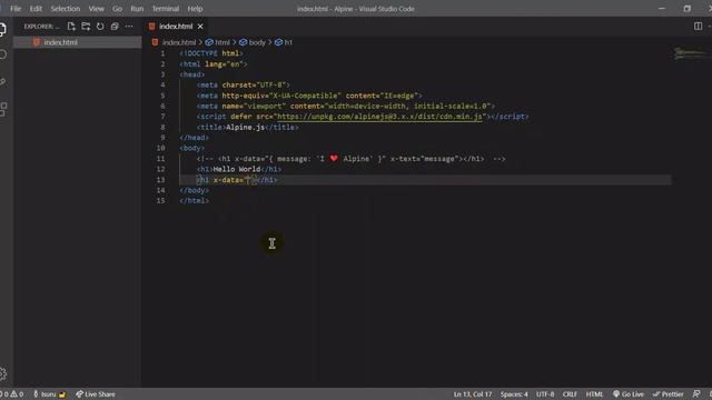 Example - Alpine.js - 03 смотреть онлайн