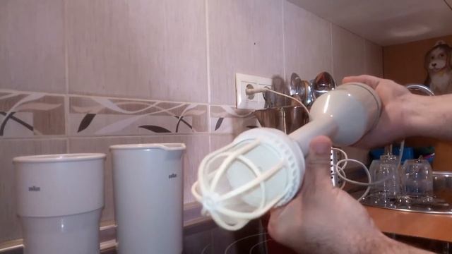 Braun Minipimer Vario MR-7 (1984). Revisión y prueba. смотреть онлайн
