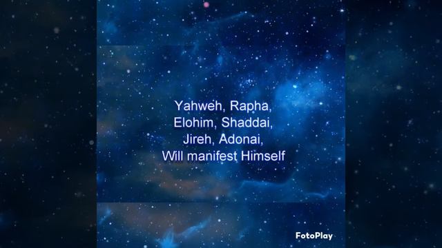 Yahweh ,Rapha,Elohim,Shaddai,Jireh,Adonai,will Manifest Himself,Cover Jozef Nagy 2024