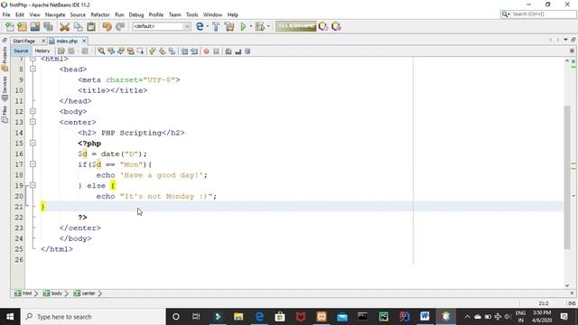 PHP Lesson 5: if...else смотреть онлайн