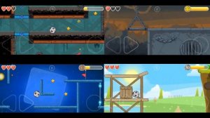 Red Ball 4 - All Bosses in Versus mode with Soccer Ball Reverse Superspeed Gameplay