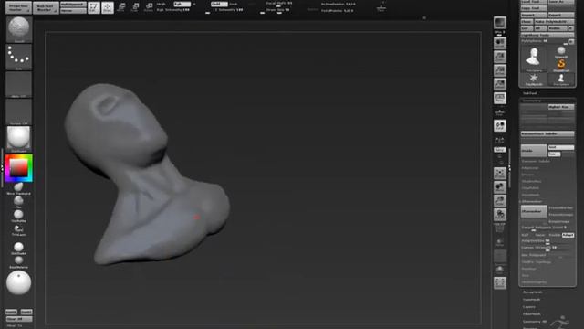 Zbrush - Deadpool bust part 1 смотреть онлайн