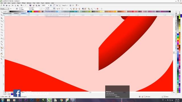 How To Create 3D Effect in Coreldraw | Urdu/Hindi смотреть онлайн