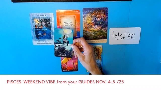 PISCES VIBE from your GUIDES NOV. 4-5 /23 * HAVE SOME FUN THIS WKND ! AND TRUST YOUR INTUITION * смотреть онлайн
