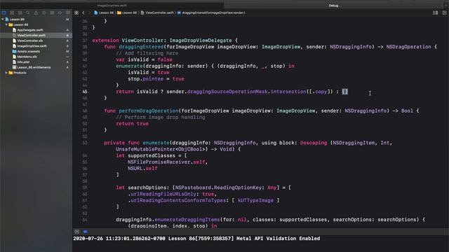 Cocoa Programming L86 - NSFilePromiseReceiver смотреть онлайн