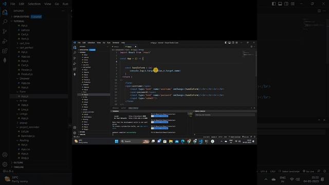How To Connect React To Node and Mongo Db | part-1| Mern Stack смотреть онлайн