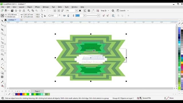 #9 Corel DRAW 2021 in Kannada/How to Use Polygon Tool/Star Tool/Spiral Tool/Impact Tool in CorelDra смотреть онлайн