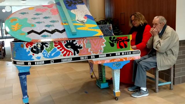 Harmonica and piano duet смотреть онлайн