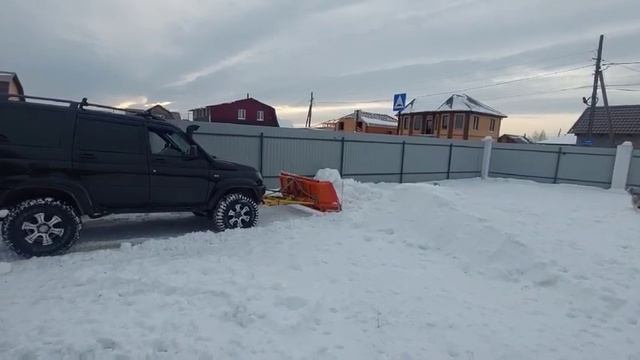 Отвал на УАЗ смотреть онлайн