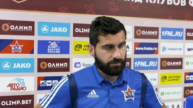 ИРАКЛИЙ КВЕКВЕСКИРИ: "Прошу болельщиков более эмоционально нас поддерживать" смотреть онлайн