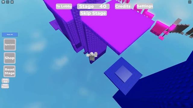 Tay's Wallhop Difficulty Chart Obby (Stages 1-65) (ROBLOX Obby) смотреть онлайн