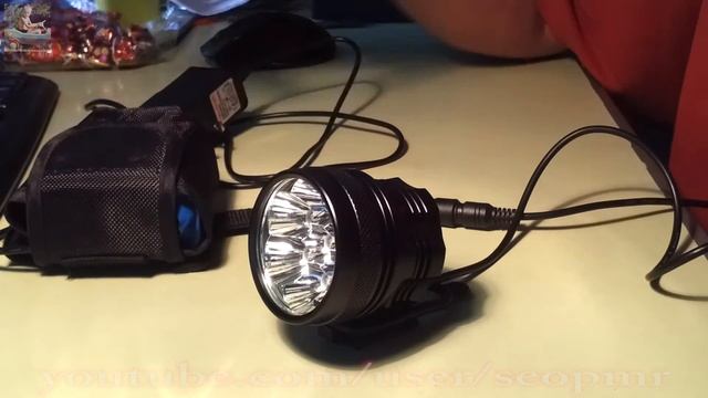 Велофонарь SecurityIng 7X CREE XML T6 U2 LED ► Обзор смотреть онлайн