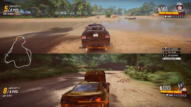 Trail Out - Splitscreen Racing Game With 2 Players