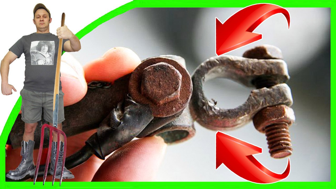 Разболталась КЛЕММА АККУМУЛЯТОРА..? Выход есть..!.mp4 смотреть онлайн