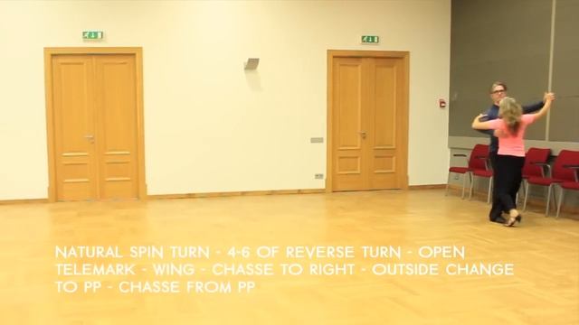 How To Dance Waltz Basic? | Telemark & Routines смотреть онлайн