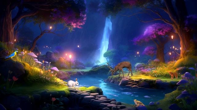 Canción De Cuna Para Dormir Y Relajar Bebés - Música Para Dormir Bebés Con Sonidos De La Naturaleza