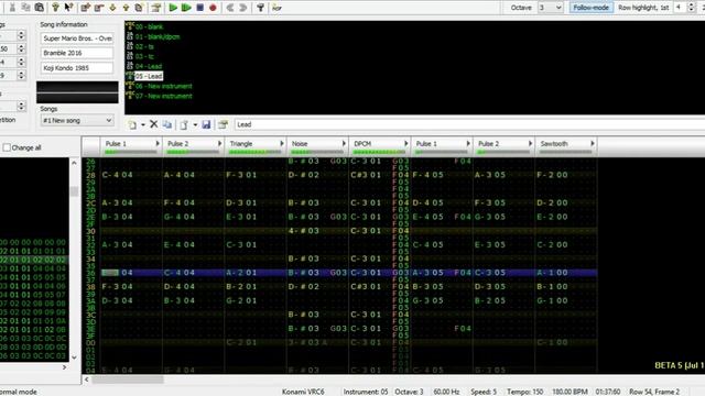 Super Mario Bros. - Overworld Theme - 8-Bit Remix [FamiTracker VRC6] смотреть онлайн