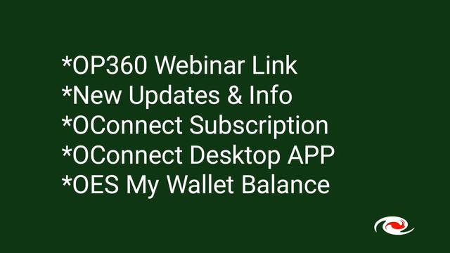 Important Information for Affiliates About Webinar, OConnect, My Wallet, Desktop APP #ONPASSIVE смотреть онлайн