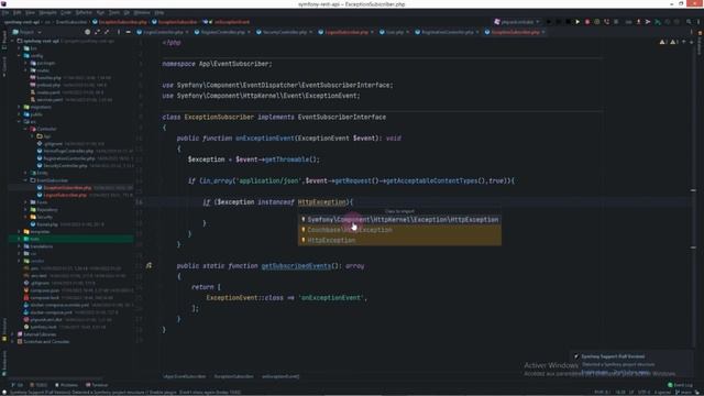 tuto symfony 6: développer une API rest | #5 conversion de pages d'ereur en message de type Json смотреть онлайн