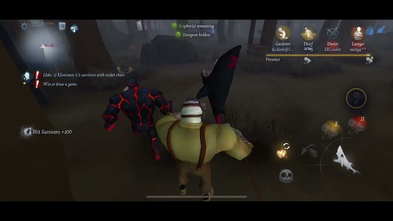 Identity V. Часть 2. Игра за маньяка. смотреть онлайн