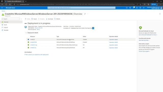 Azure VM - 09. Create a Windows Server VM смотреть онлайн