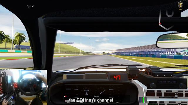 Time Travel with "Back To The Future DeLorean" at Sepang Circuit!! Lap Test Drive Assetto Corsa 202 смотреть онлайн
