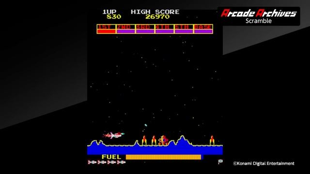 Arcade Archives Scramble смотреть онлайн